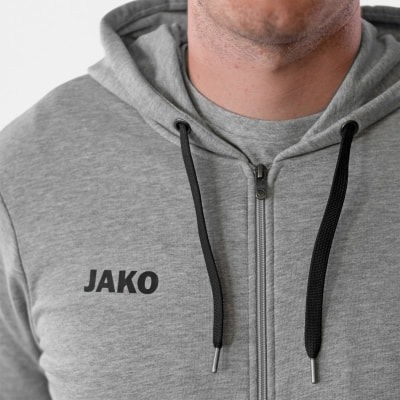 Jako Kapuzenjacke Base Trainingsjacke m.Kapuze BW/PES