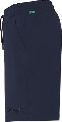 Dunkelblaue Shorts mit Logo und Kempa-Schriftzug. Dunkelblaue Shorts mit Logo und Kempa-Schriftzug.