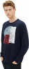 Tom Tailor TOM TAILOR Printed LS férfi póló