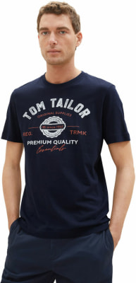 Tom Tailor Logo Tee férfi póló