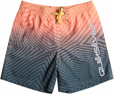 Warped Logo Badeshorts