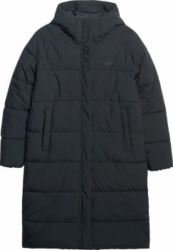 4F F587 Mantel mit Kapuze