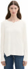 Tom Tailor TOM TAILOR Crew Neck Fabric Női L/S póló