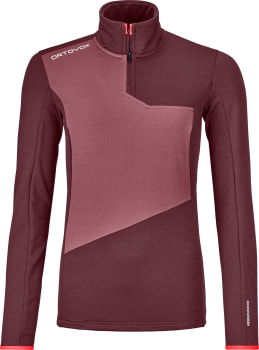 Ortovox Fleece Light Langarmshirt mit Halfzip