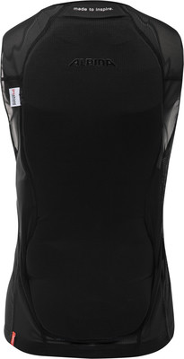 Schwarze Weste mit Logo und Schriftzug 'made to inspire.' Schwarze Weste mit Logo und Schriftzug 'made to inspire.'