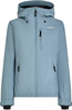 Blaue Herrenjacke von O'Neill mit Kapuze und Logo auf der Brust.
