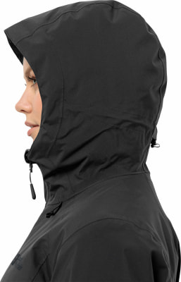 Jack Wolfskin Heidelstein Hardshelljacke mit Kapuze