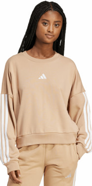 Essentials 3-Streifen French Terry Pullover