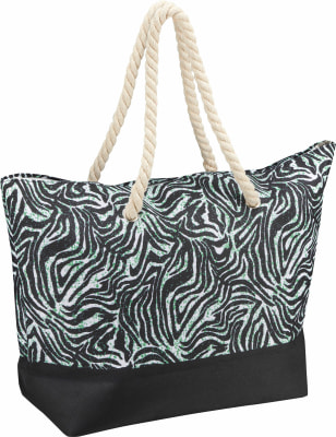 Capricio Animal Print Pláž.taška 54 x 37 x 16 cm 100% papírová příze
