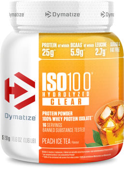 Dymatize ISO100 Hydrolyzed Clear Proteinpulver