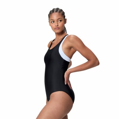 Speedo Colorblock Racerback Schwimmanzug Speedo Colorblock Racerback Schwimmanzug