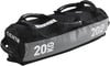 Schwarzer Trainingssack mit der Aufschrift 20 kg und Hyrox-Logo.