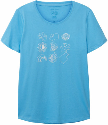 Tom Tailor Crew Neck Print női póló