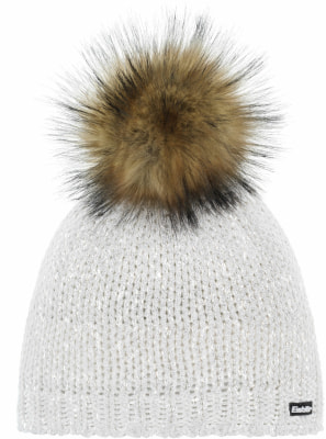 Eisbär Folina Lux Haube mit Pompom