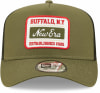 New Era State Patch Green A-Frame Trucker felnőtt baseball sapka