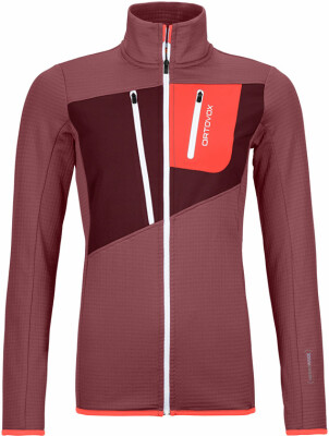 Ortovox Fleece Grid Jacke női fleece kabát