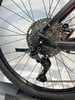 Shimano Deore Fahrrad-Schaltwerk mit Kassette und Kette.