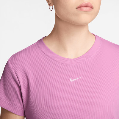 Nike Tight Ribbed Short-Sleeve T-Shirt
