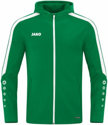 Jako Power Trainingsjacke mit Kapuze