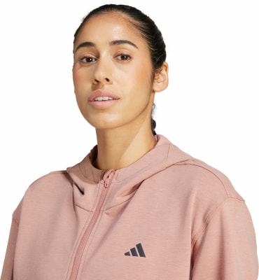 adidas D4T FZ HOODIE Női kapucnis felső CLIMACOOL