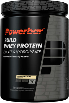 Powerbar Build Whey Protein Isolate und Hydroisolate Pulver