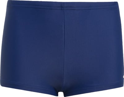 Herren-Badeshorts in Dunkelblau mit kurzen Hosenbeinen und elastischem Bund. Herren-Badeshorts in Dunkelblau mit kurzen Hosenbeinen und elastischem Bund.