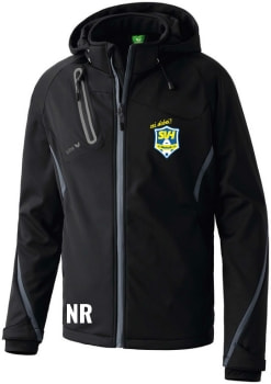 SV Haslach Softshelljacke mit Kapuze