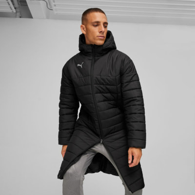 Puma teamFINAL Bench Trainingsjacke mit Kapuze