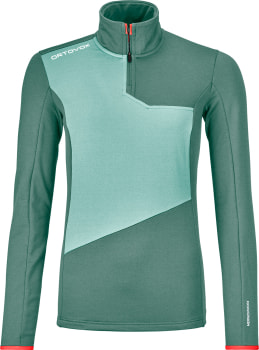 Ortovox Fleece Light Langarmshirt mit Halfzip