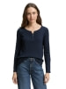 Tom Tailor Stripe Henley női 7/8-os póló