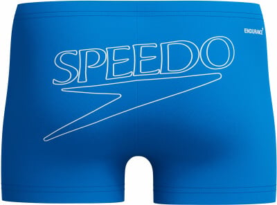 Speedo Endurance+ Logo Aqua Badehose mit Bein Speedo Endurance+ Logo Aqua Badehose mit Bein
