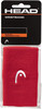 Rotes HEAD-Schweißband mit Logo und Aufschrift Sweat Absorption.