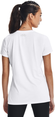 Tech Solid Logo Arch SSC-WHT női póló