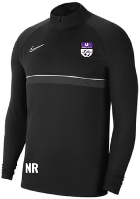 Nike Dri-FIT Academy Drill Langarmshirt mit Halfzip