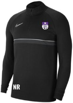 Nike Dri-FIT Academy Drill Langarmshirt mit Halfzip