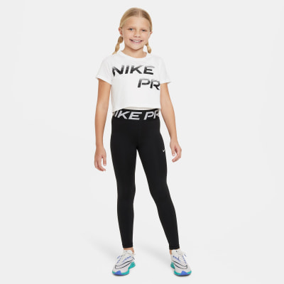 Nike Dri-FIT Pro rövidített lány póló