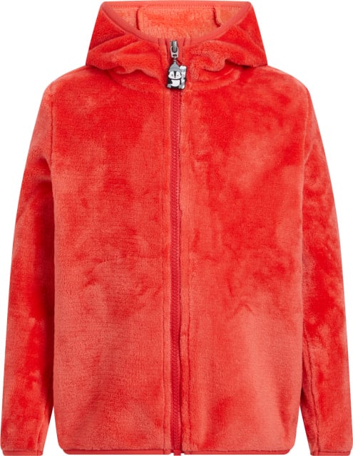 mckinley damen fleecejacke mit kapuze
