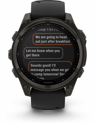 Garmin Fenix 8 Solar Sapphire Multisport Smartwatch - 47 mm