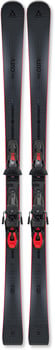 Fischer Ski The CURV mit schwarzer Oberfläche und roten Details.