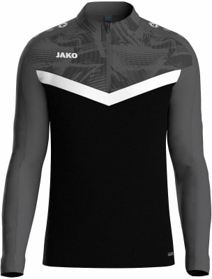 Jako Iconic Langarmshirt mit Halfzip