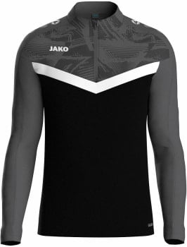 Jako Iconic Langarmshirt mit Halfzip