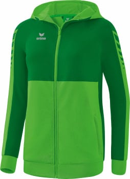 Erima Six Wings Trainingsjacke m.Kapuze 65% PES, 35% BW