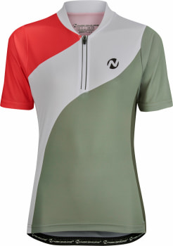 Nakamura Fleur Radtrikot mit Halfzip