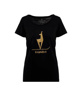 kitzbuehelerski Kitzbüheler Ski Pink Gams T-Shirt Glitter