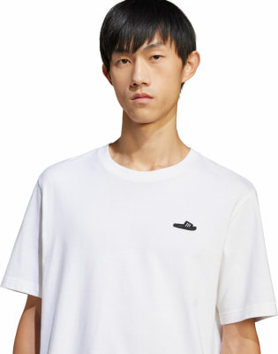 adidas Lounge Slide Graphic T-Shirt tréninkové tričko