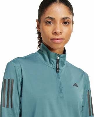 adidas Own the Run langarm Laufshirt mit Halfzip