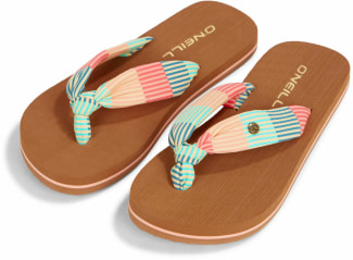 Ditsy Sun Flip Flops