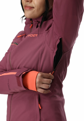 Spyder Titania Skijacke mit Kapuze