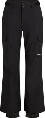 Schwarze Cargohose mit O'Neill-Logo am rechten Bein.