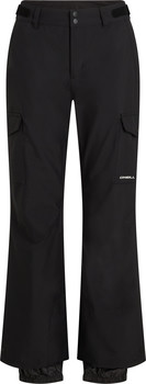 Schwarze Cargohose mit O'Neill-Logo am rechten Bein.